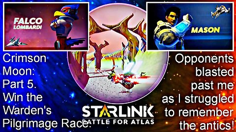 Switch Starlink: Battle for Atlas DDE G75, 2P local splitscreen Vs: Trying not to get disqualified!