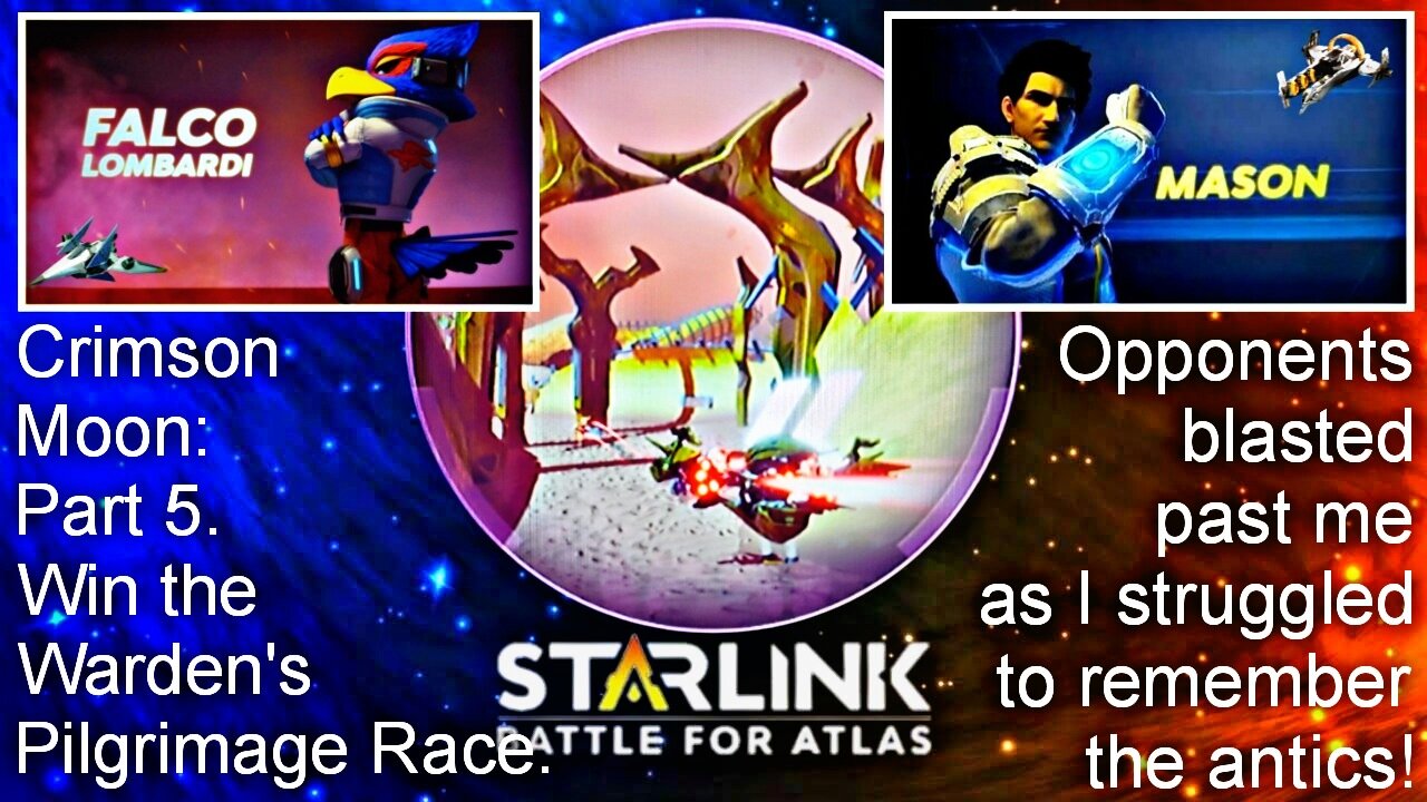 Switch Starlink: Battle for Atlas DDE G75, 2P local splitscreen Vs: Trying not to get disqualified!