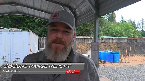 GBGuns Range Report 16AUG25 GOALS, Canik METE MC9LS, S&B XRG