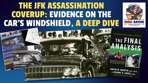 The #JFK Assassination Coverup: #Evidence on the Car’s Windshield, a Deep Dive