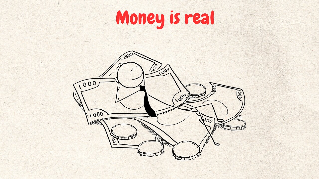 SAVE MONEY. MONEY IS REAL.