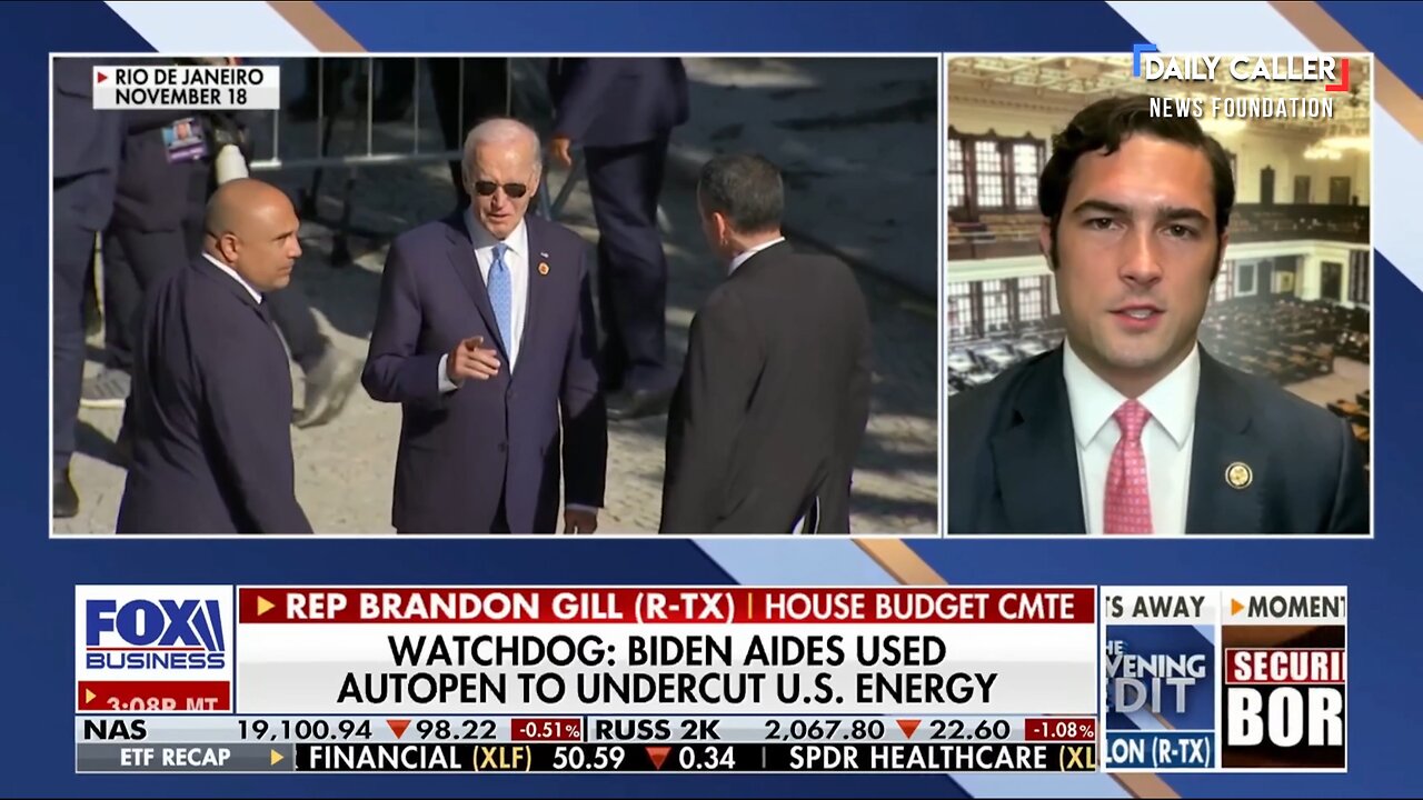 Rep. Brandon Gill Slams Media Over Biden’s Health
