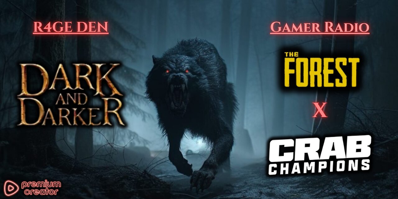 A NEW ERA - Dark and Darker w/ R4GER, then GAMER RADIO w/ M3 & crew.