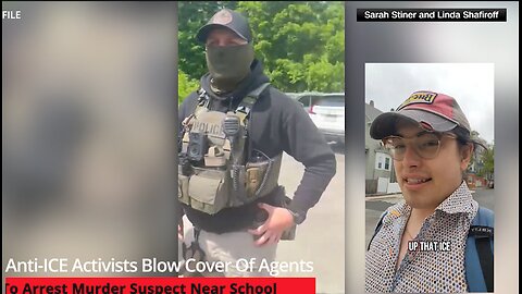 Anti-ICE Activists Blow Cover Of Agents Trying To Arrest Murder Suspect Near School