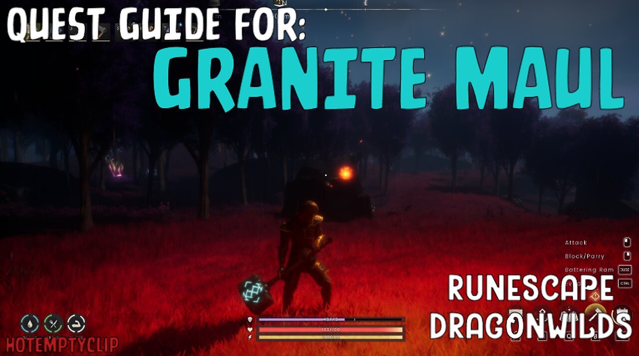 How to Obtain the Granite Maul during the "Granite Mauled" Quest in RuneScape Dragonwilds