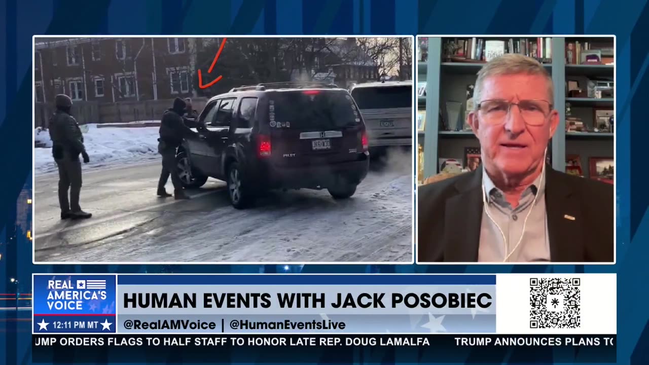 INDIVIDUAL WHO RAMMED INTO ICE OFFICER HAS "DIED"