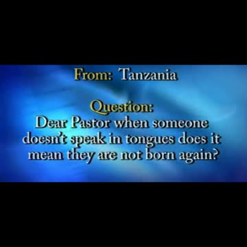 Pastor Chris Answers - Should I be baptized again?