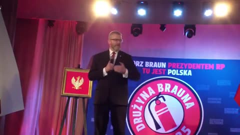 Grzegorz Braun w Staszowie. 23.04.2025