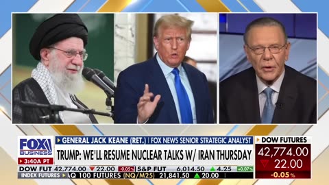 Gen. Keane warns, "WE ARE TARGET ONE," saying he has never witnessed anything like