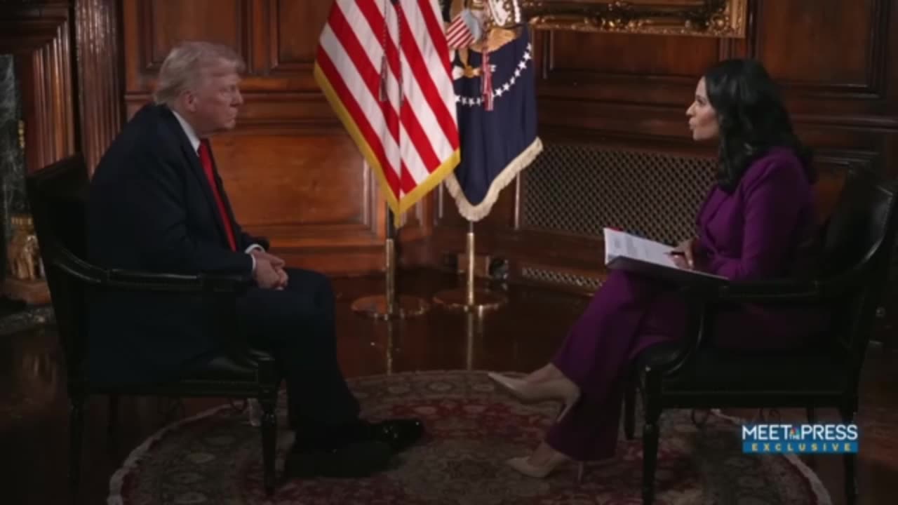 Full Interview: President Trump says he'll be a 'two-term president,' downplays third-term talk