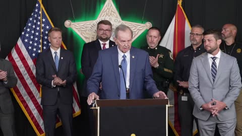 AG James Uthmeier joins Sheriff Bradshaw in West Palm Beach to announce felony charges against repeat offender.