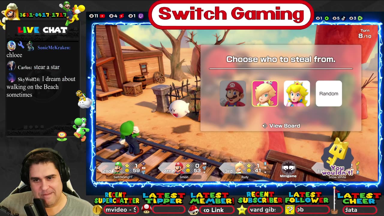 Live Mario Party Madness! Viewer Showdown Time! *LIVE* (Nintendo Switch)*LIVE*