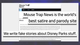 Fact Check: Man NOT Decapitated on Space Mountain in April 2025 -- 'Mouse Trap News' Parody Site