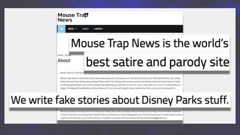 Fact Check: Man NOT Decapitated on Space Mountain in April 2025 -- 'Mouse Trap News' Parody Site