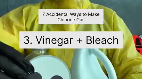 7 Accidental Ways to Make Chlorine Gas