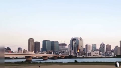 Yodogawa River Park Nishi-Nakajima Area Osaka Japan Tour