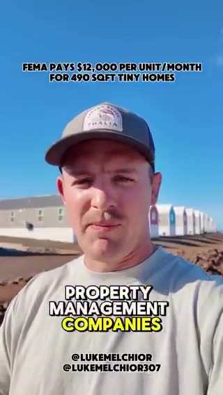 More FEMA corruption EXPOSED-- These are the tiny 490 square foot homes ...