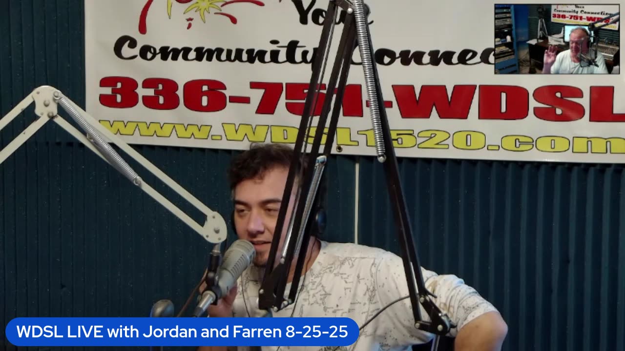 WDSL LIVE with Jordan and Farren 8-25-25