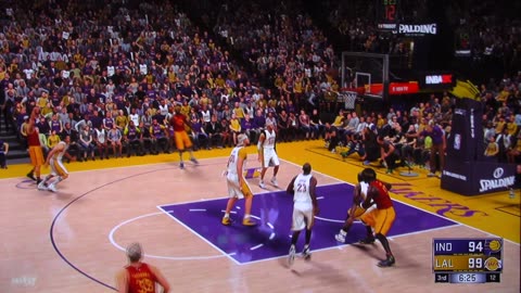 NBA2K: Indiana Pacers vs Los Angeles Lakers (OT-Buzzer Beater)