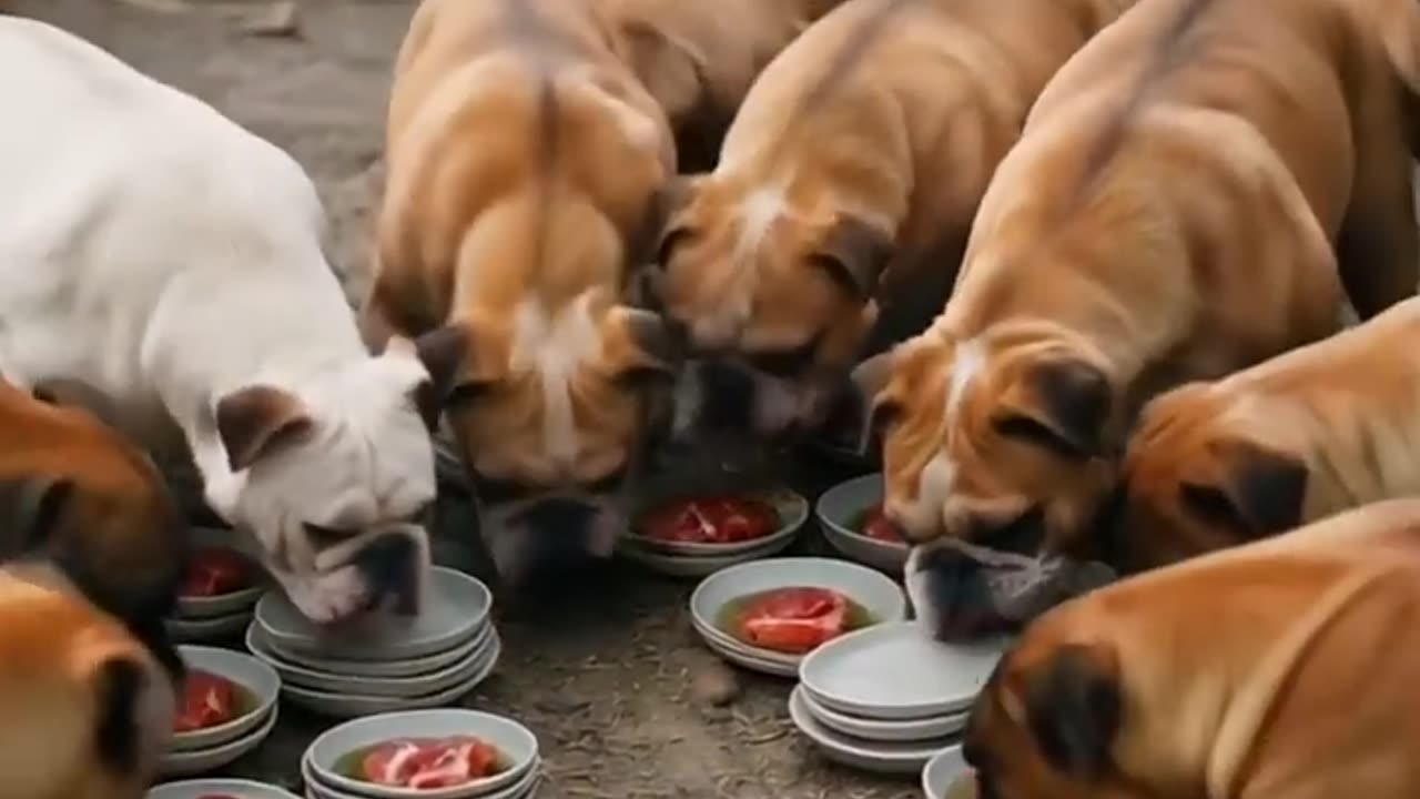 🐱🟢🐕Kitten and the GANGSTER DOGS💣😲#animation #supercattales #catfunny #cat #supercattalespaws