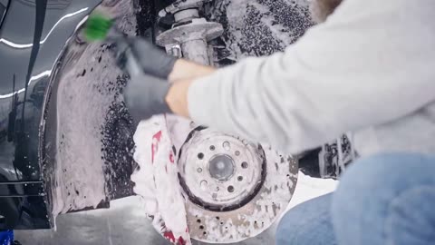 BMW M3 Wheel Deep Clean 🧼 | Full Wheels Off Detailing
