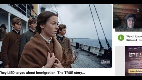 Glenn Beck True Immigration my Grandparents and Great Sacrifices - Servants etc 2-5-26