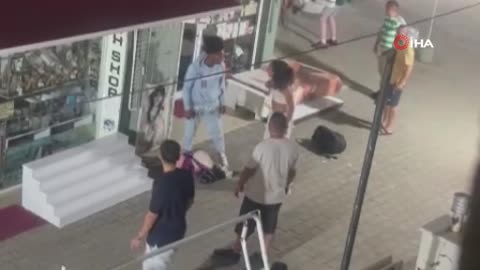İngiliz turist kadınlar Marmaris'i birbirine kattı