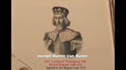 ALL THE PRESIDENTS ARE RELATED... EXCEPT FOR 1