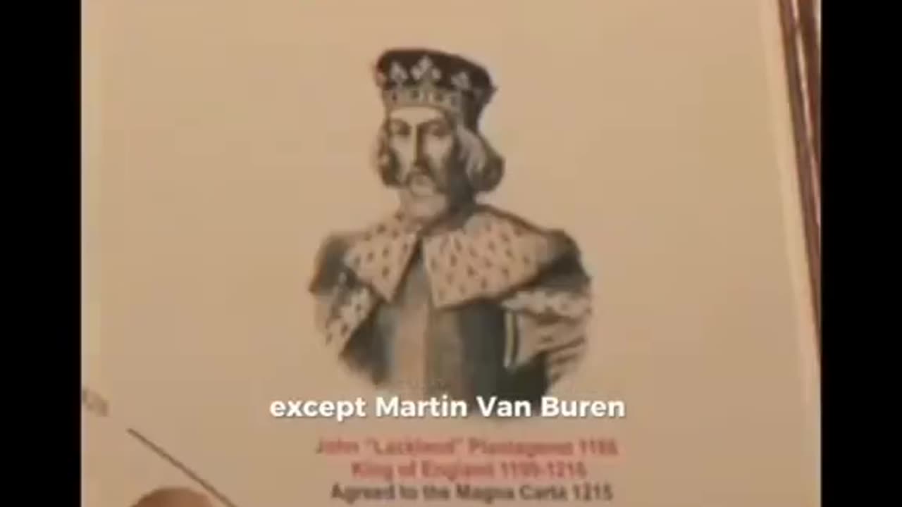 ALL THE PRESIDENTS ARE RELATED... EXCEPT FOR 1