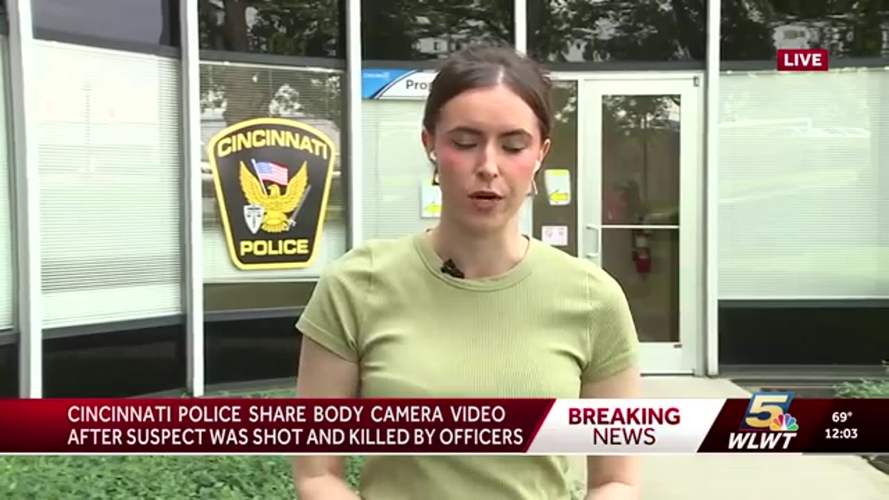 Cincinnati police share body camera video after suspect shot, killed by officers