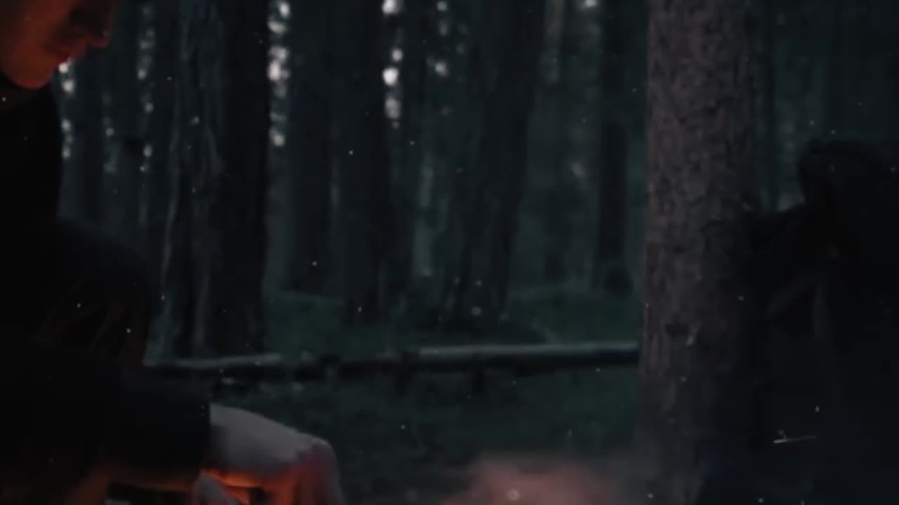 Camping in the Forest - No Shelter (ASMR) #3 #shorts