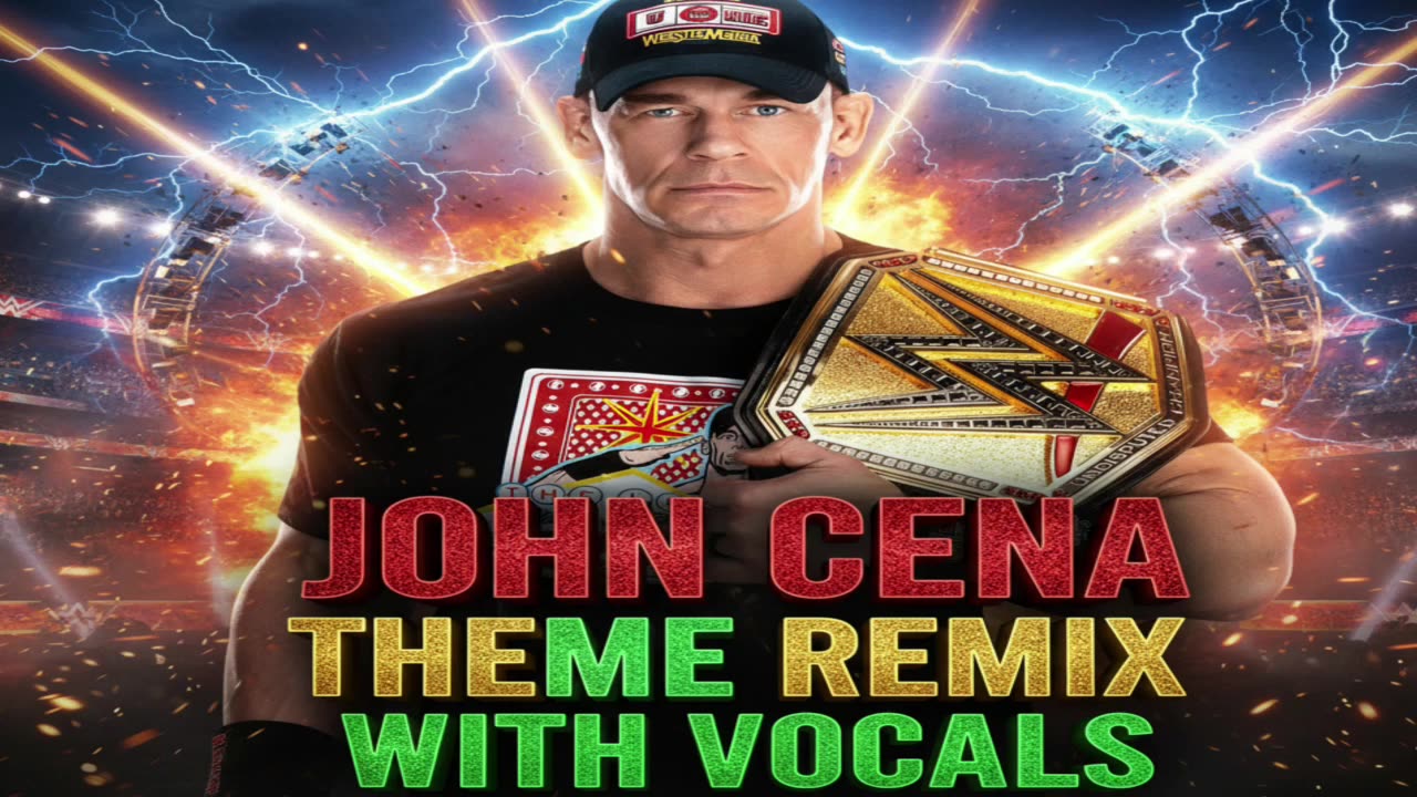 JOHN CENA THEME REMIX WITH VOCALS 2025