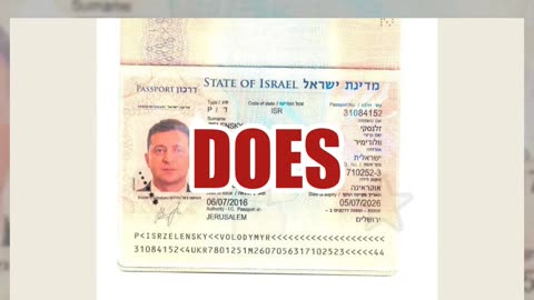 Fact Check: Image Does NOT Prove Zelenskyy Received Israeli Passport In 2016