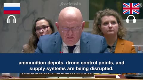 Vasilij Nebenzja, Russias UN ambassador UN speech as per 2025 Nov 21