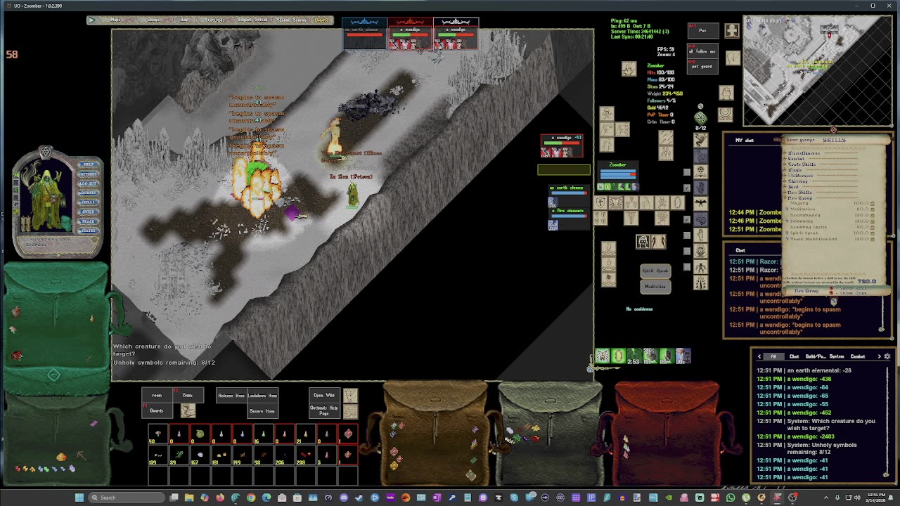 Ultima Online Outlands E3 Poison summoner