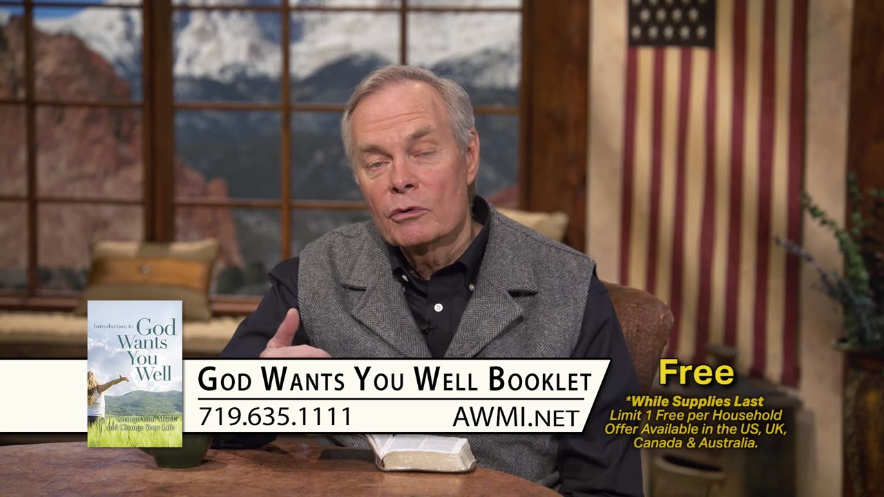God Wants You Well - Healing School - Week 01, Day 01