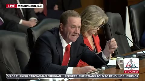 Senator Schmitt: "don't tell me its both sides"