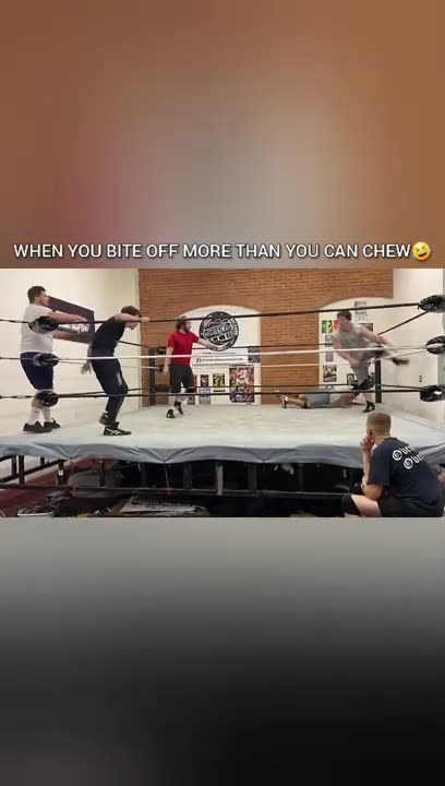 YEET! #Shorts #wrestling #prowrestling #WWE #AEW