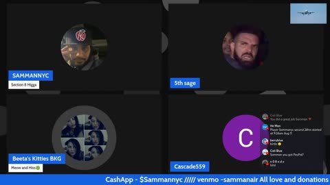 08/11/25 Sammannyc VOD: "we backkkkk papa"