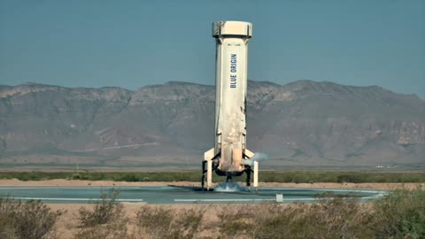 Blue Origin 🔁 NS-32 Replay: Booster Touchdown!