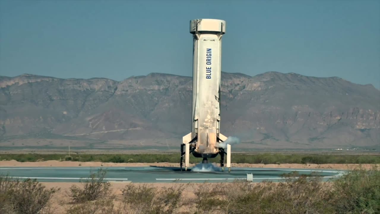 Blue Origin 🔁 NS-32 Replay: Booster Touchdown!