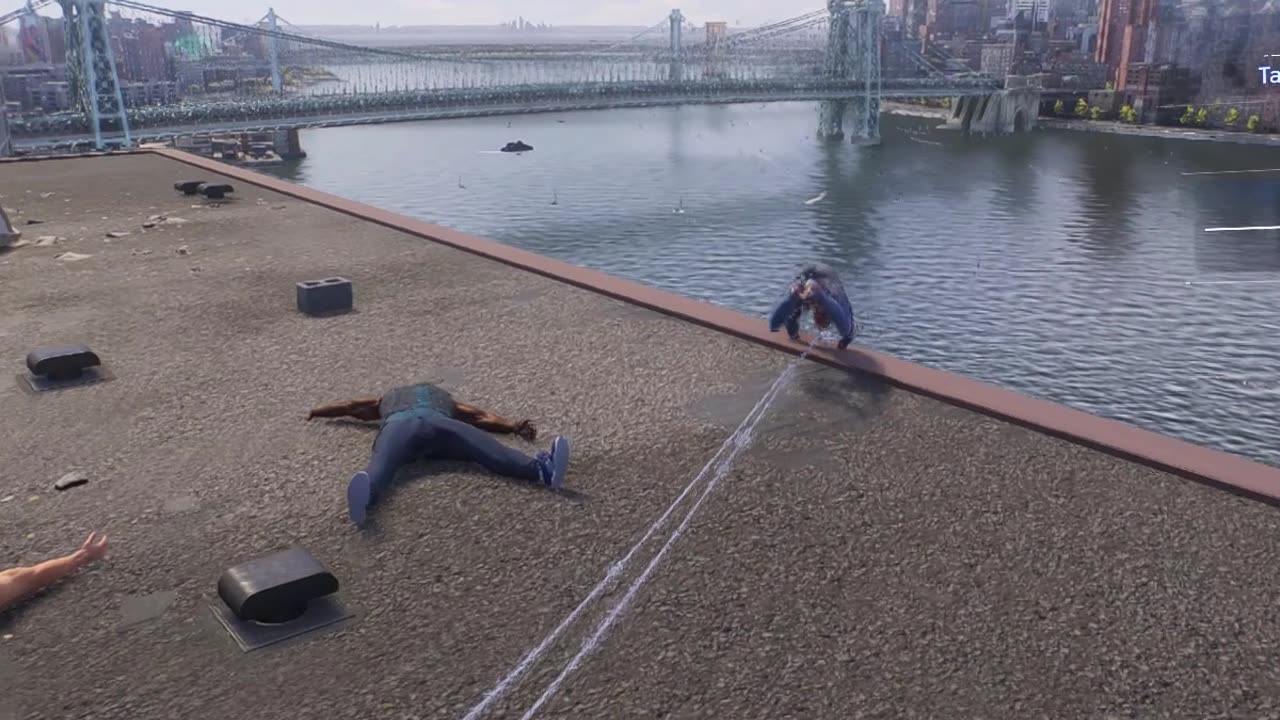 Nothing like fighting crime up on Roof Tops ( Mob Fight )