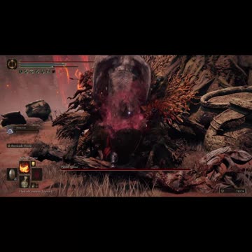 Elden Ring NG+1 | Putrid Avatar of Caelid boss w/Mimic Tear #eldenring #eldenringbosses #shorts