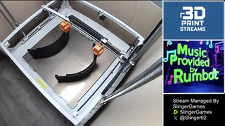 LIVE - Satisfying Large Format 3D Print - 01/23/2026