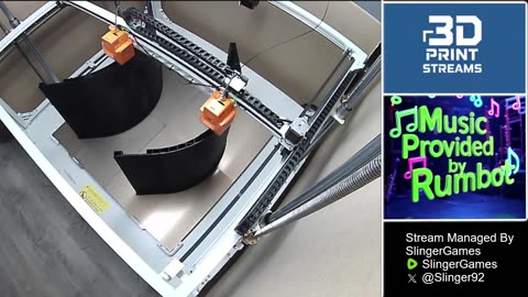 LIVE - Satisfying Large Format 3D Print - 01/23/2026