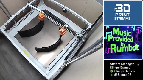 LIVE - Satisfying Large Format 3D Print - 01/23/2026