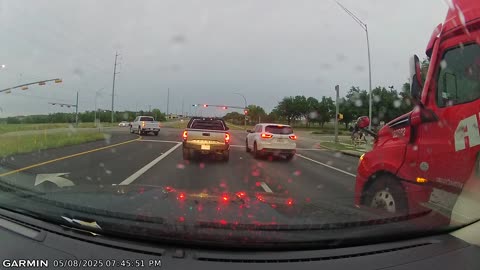 Only in Texas do you have to watch for horses in the crosswalk -Parmer Ln 05/2025
