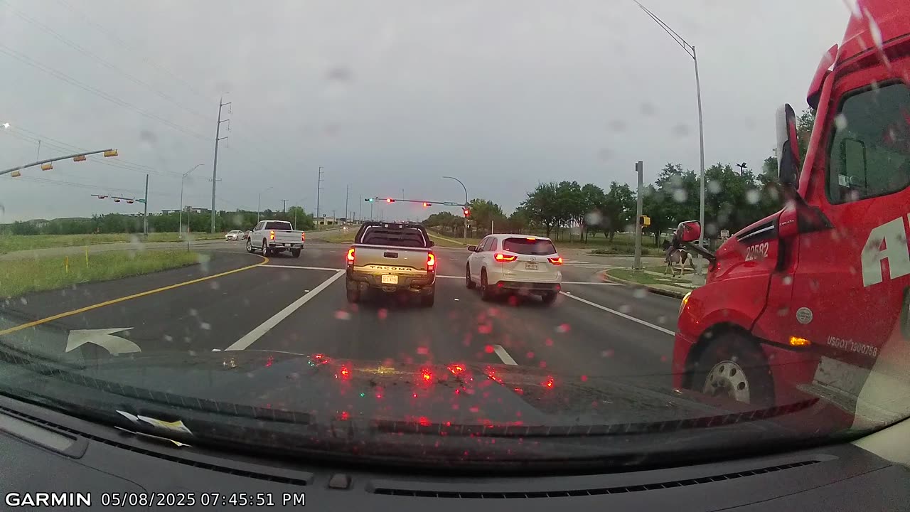 Only in Texas do you have to watch for horses in the crosswalk -Parmer Ln 05/2025