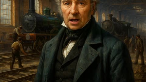 George Stephenson Tells his Story Growing Up Poor but Changing the World Forever through Steam Engin