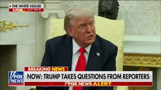 TRUMP ON MUSK: "You saw a man who was very happy when he stood behind the Oval desk